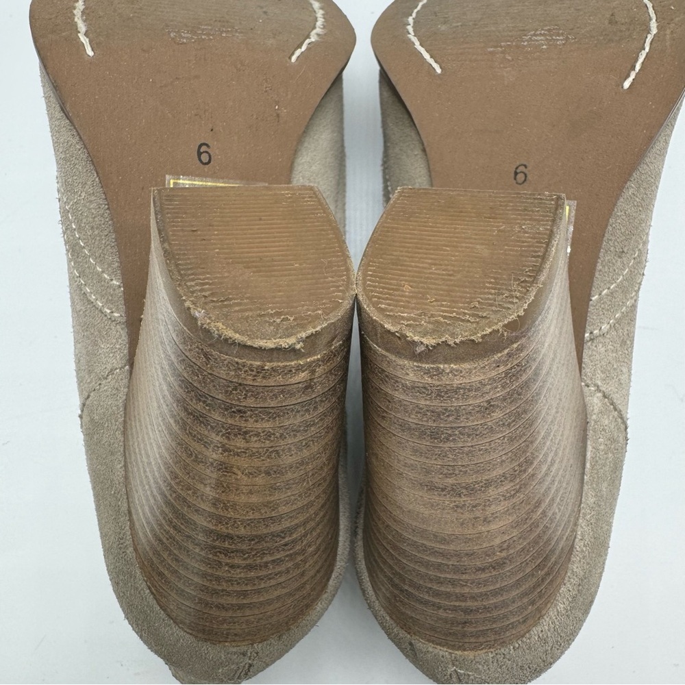 Ariat Unbridled EVA Gray Suede Leather Heeled Boot Bootie Size 6 Style 10027435 - Picture 8 of 11